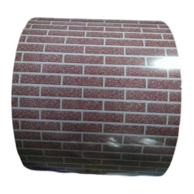 Bobina de moldura de aluminio tipo ladrillo